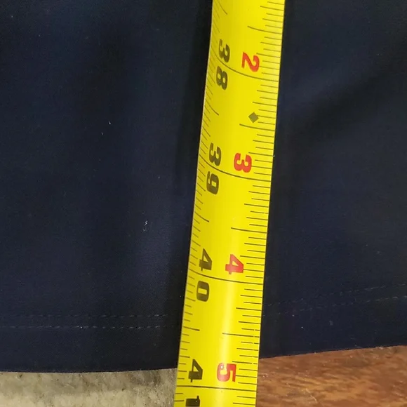 Lauren Ralph Lauren Elegant Navy Midi  Dress - Picture 11 of 12